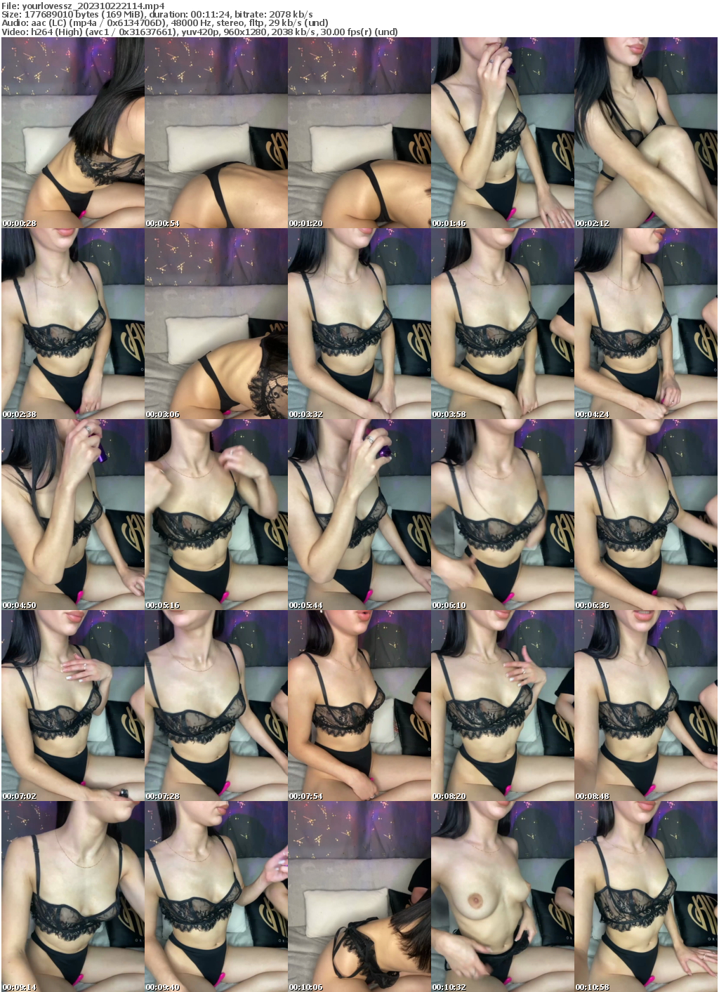 Preview thumb from yourlovessz on 2023-10-22 @ bongacams