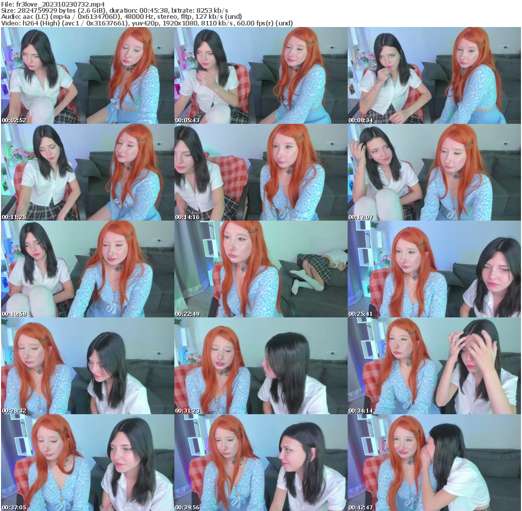 Preview thumb from fr3love on 2023-10-23 @ bongacams