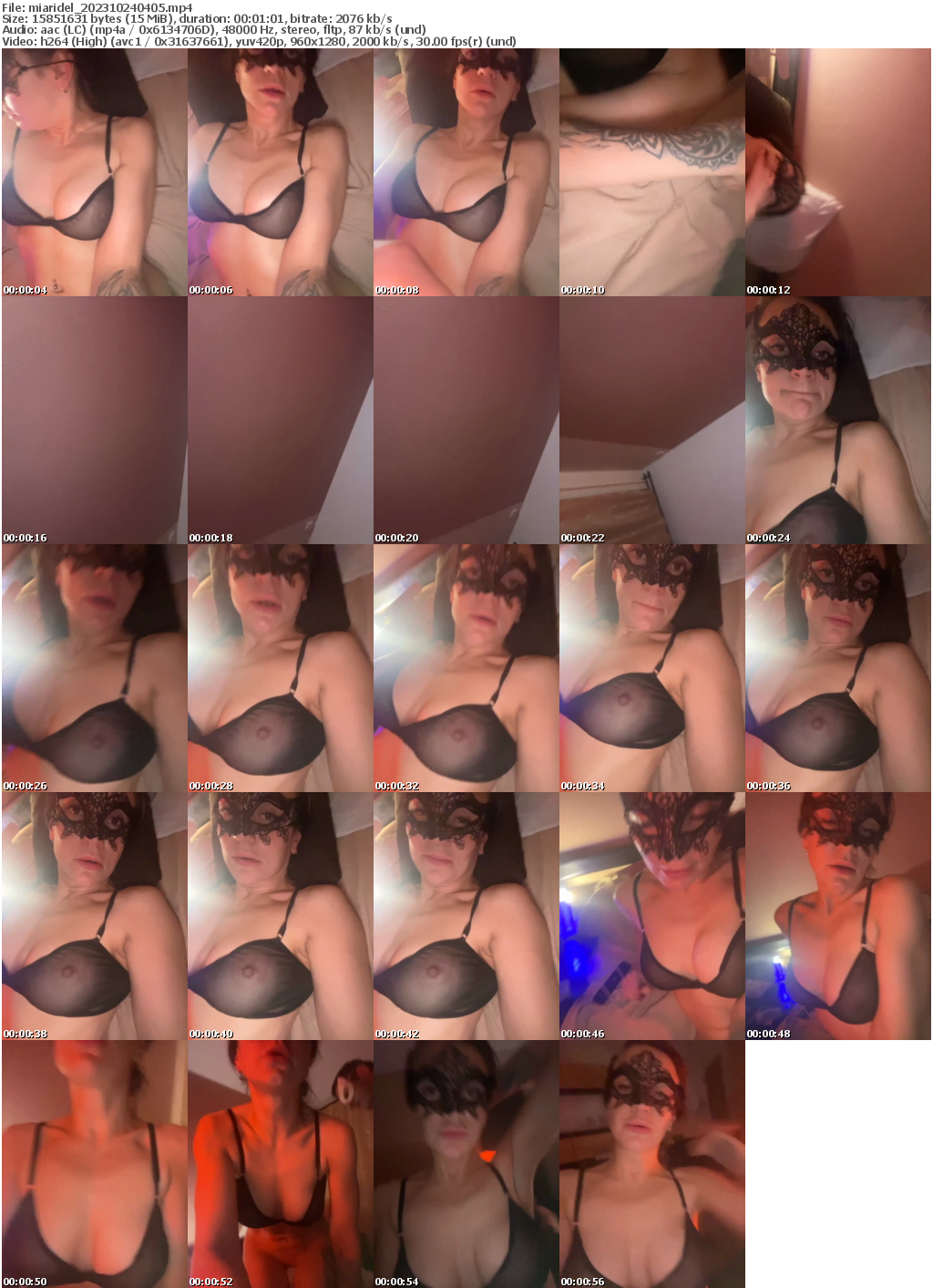 Preview thumb from miaridel on 2023-10-24 @ bongacams