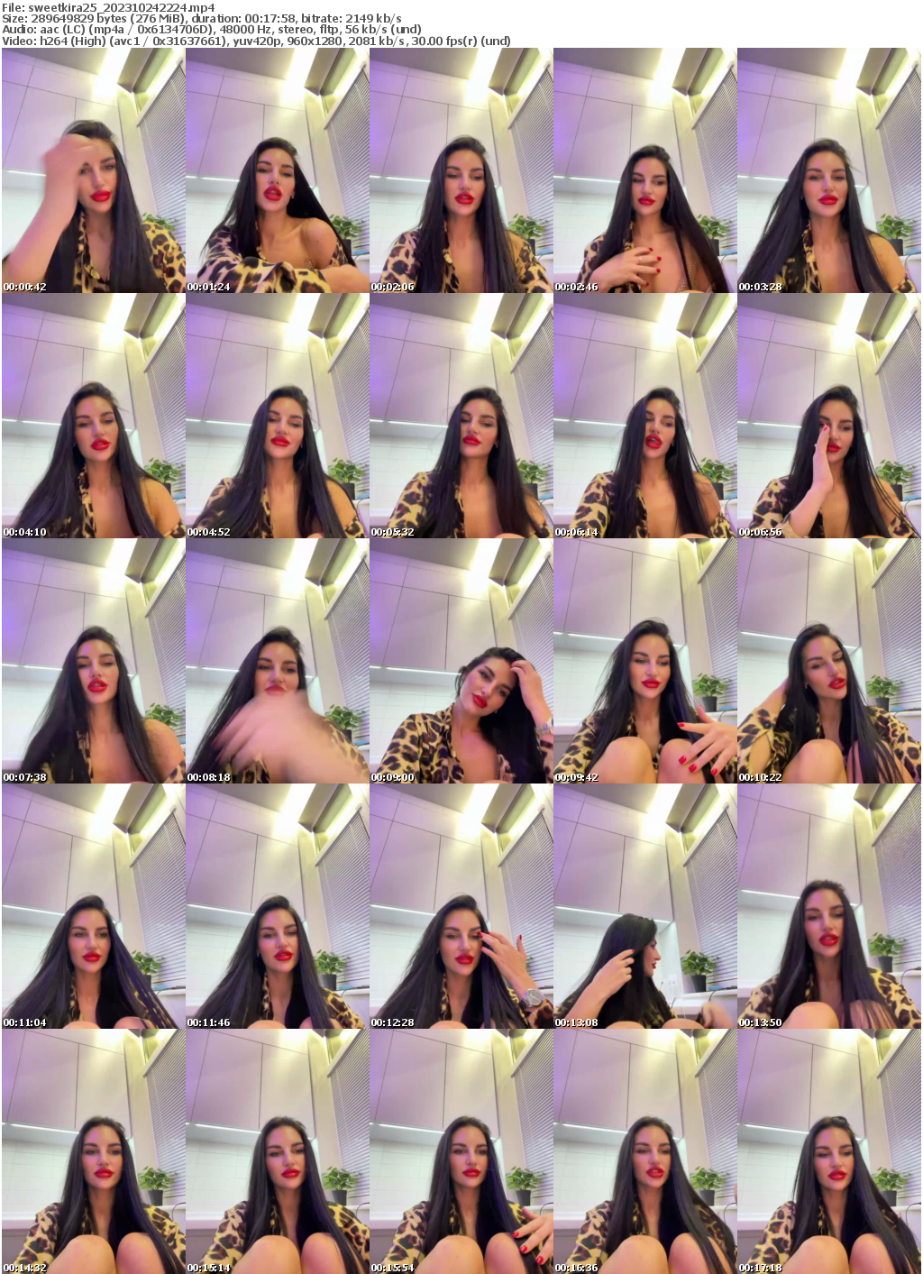 Preview thumb from sweetkira25 on 2023-10-24 @ bongacams