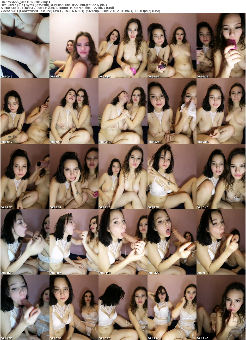 Preview thumb from foly666 on 2023-10-25 @ bongacams