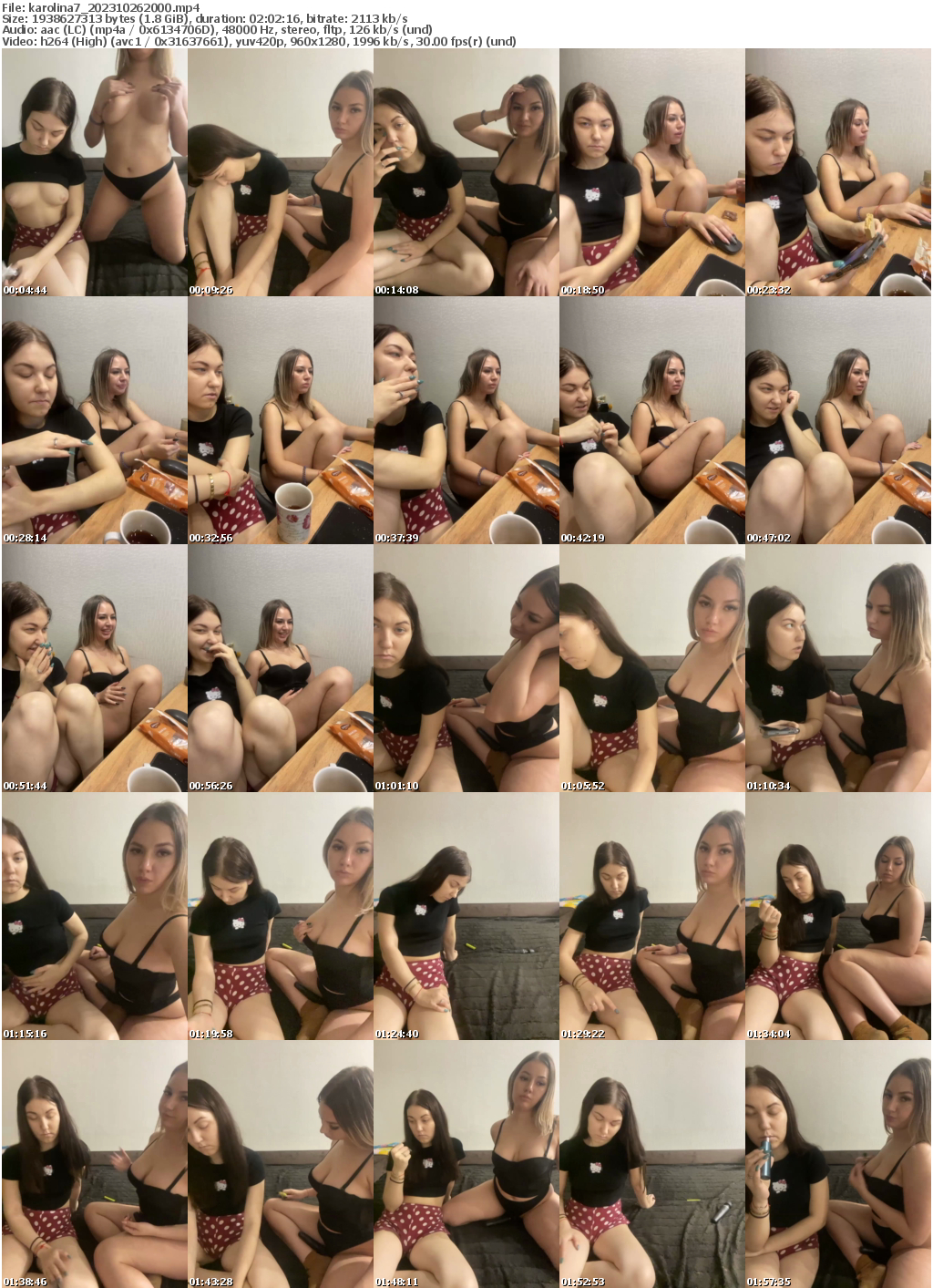 Preview thumb from karolina7 on 2023-10-26 @ bongacams