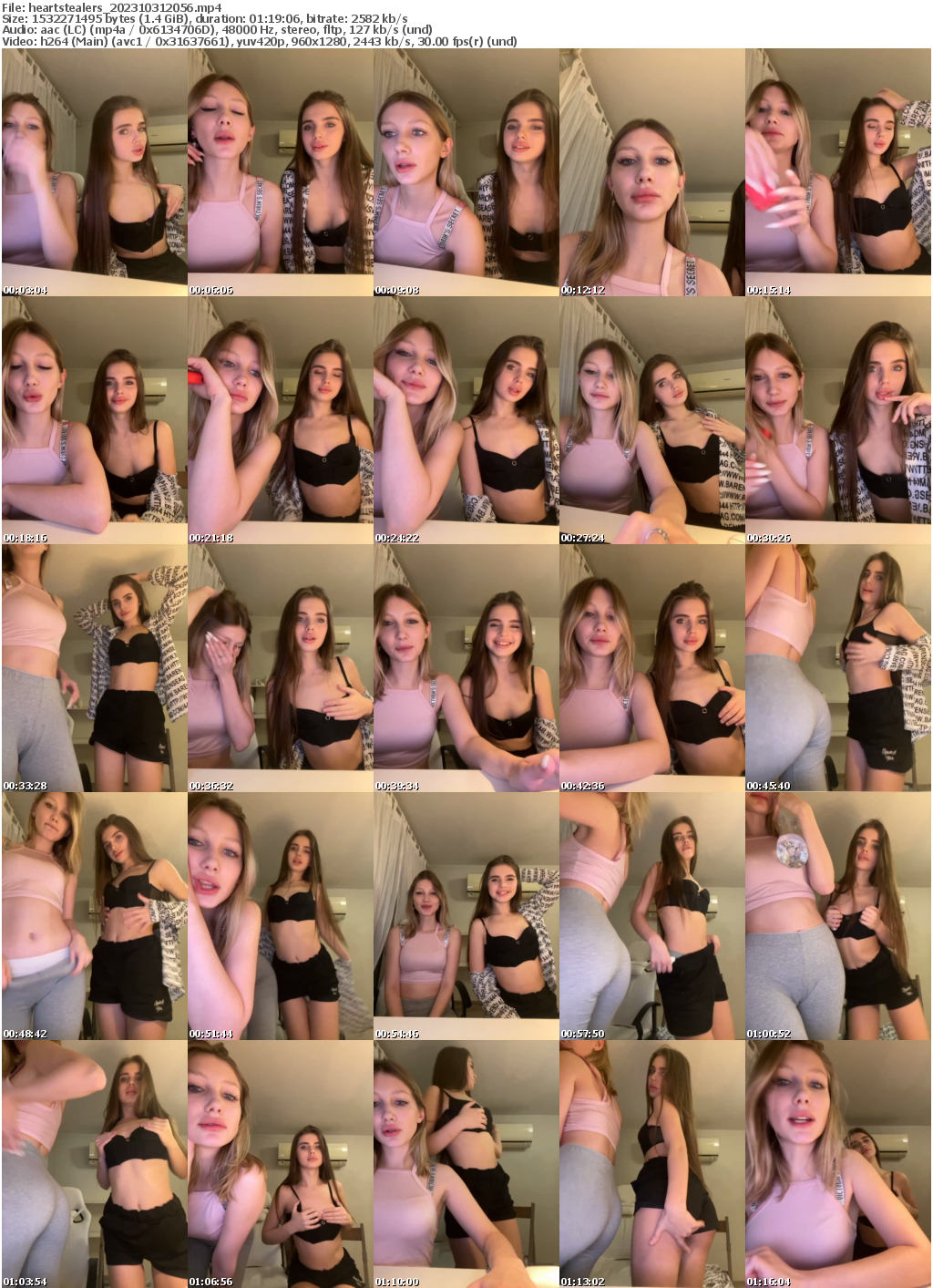 Preview thumb from heartstealers on 2023-10-31 @ bongacams