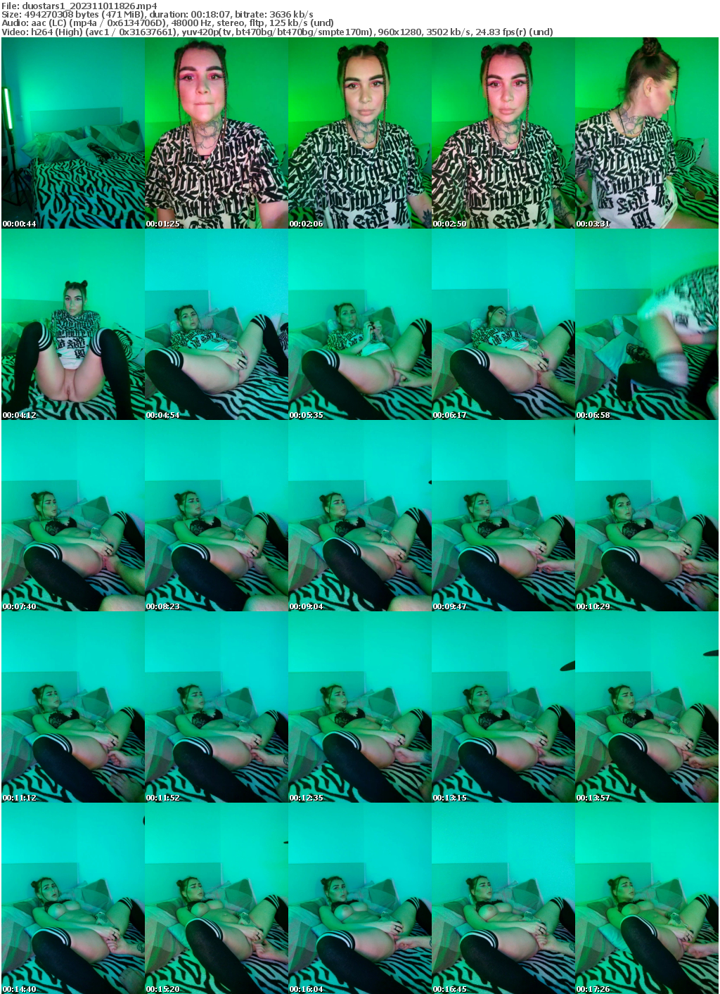 Preview thumb from duostars1 on 2023-11-01 @ bongacams