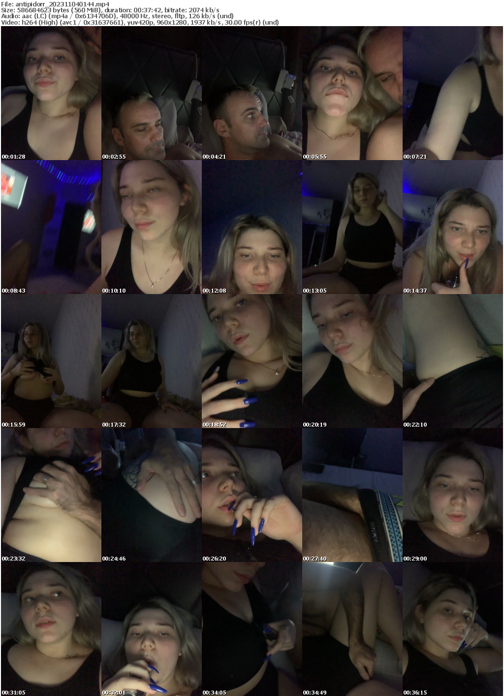 Preview thumb from antipidorr on 2023-11-04 @ bongacams