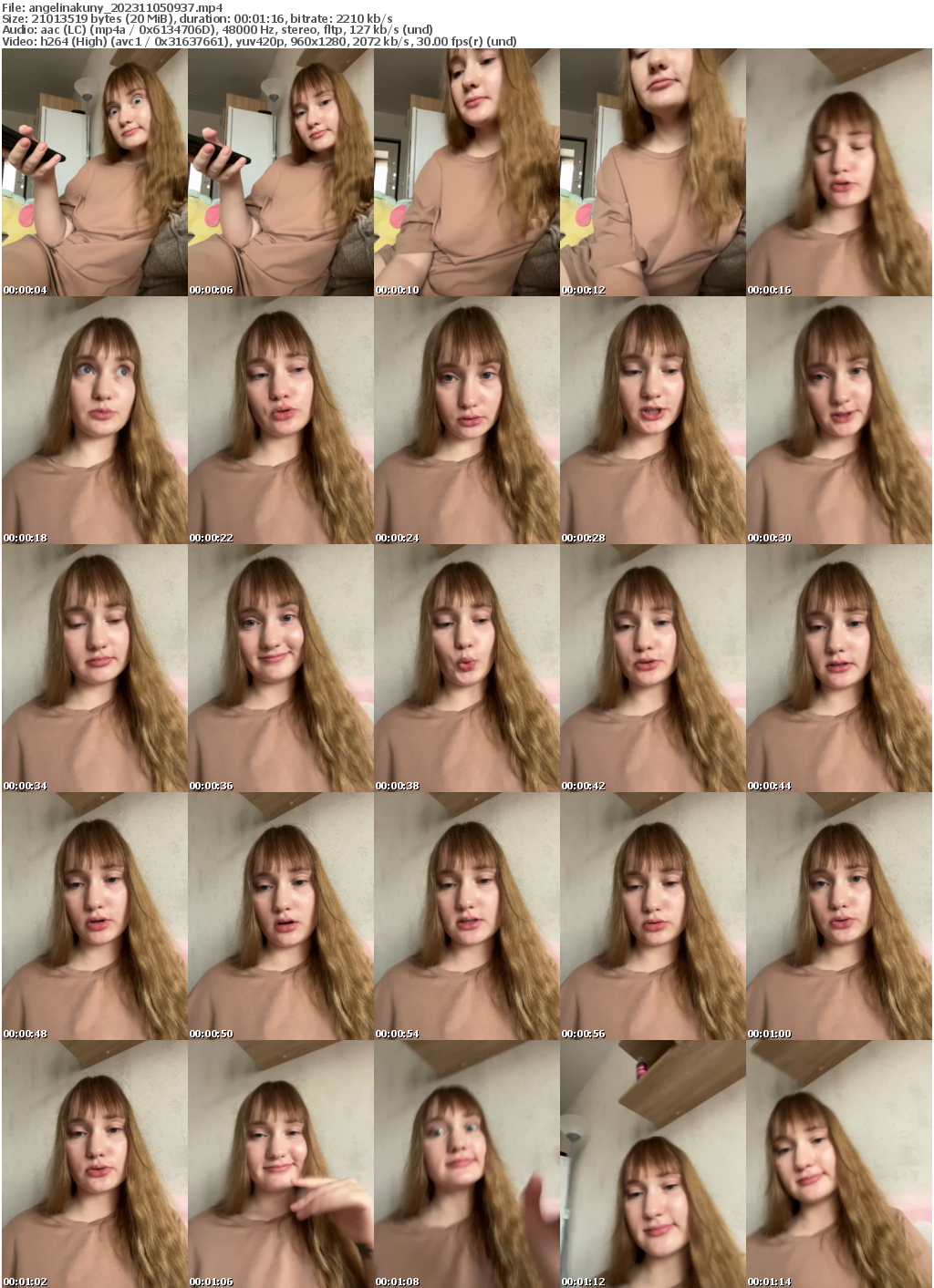 Preview thumb from angelinakuny on 2023-11-05 @ bongacams