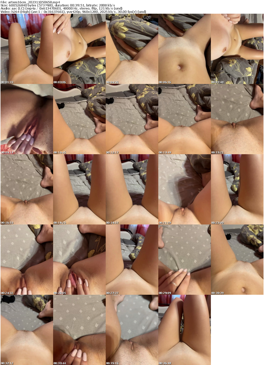 Preview thumb from artem16cm on 2023-11-05 @ bongacams