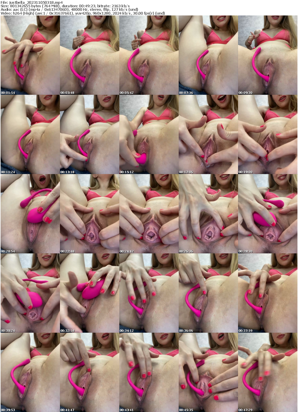 Preview thumb from justbella on 2023-11-05 @ bongacams