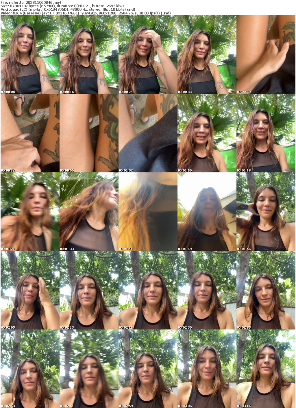 Preview thumb from nefertta on 2023-11-06 @ bongacams