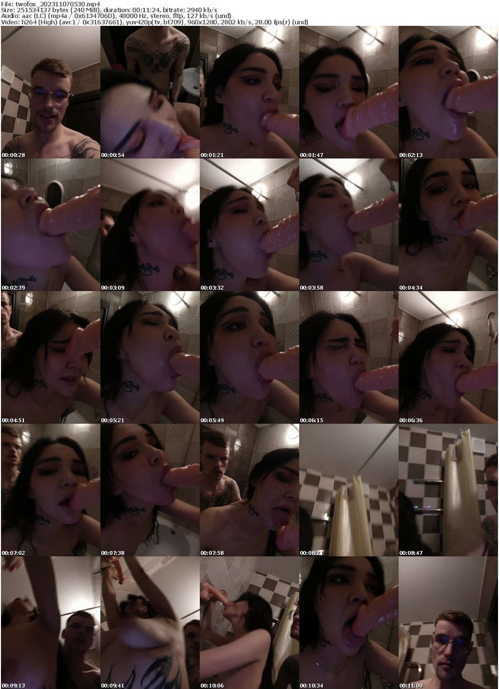 Preview thumb from twofox on 2023-11-07 @ bongacams