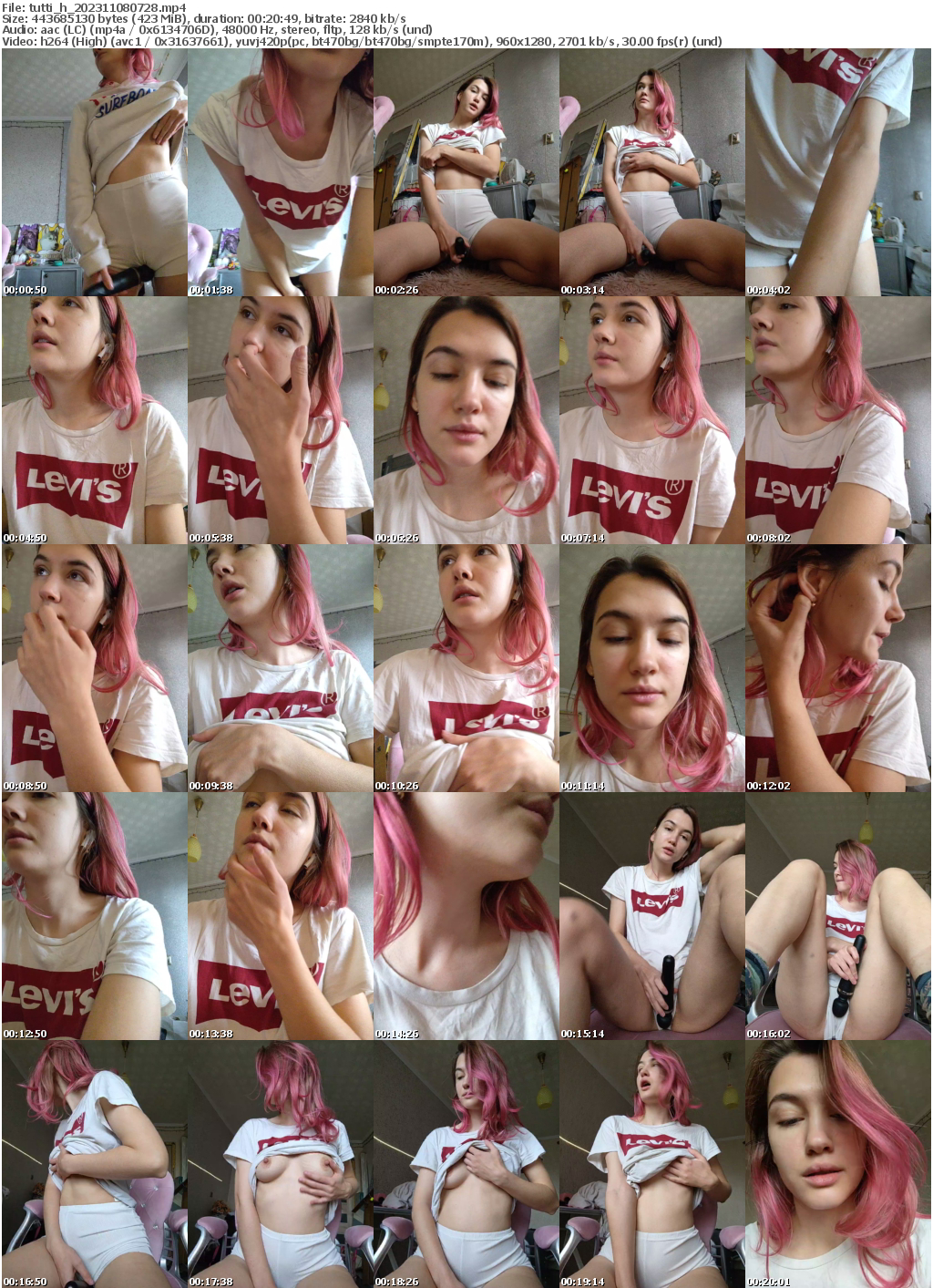 Preview thumb from tutti_h on 2023-11-08 @ bongacams