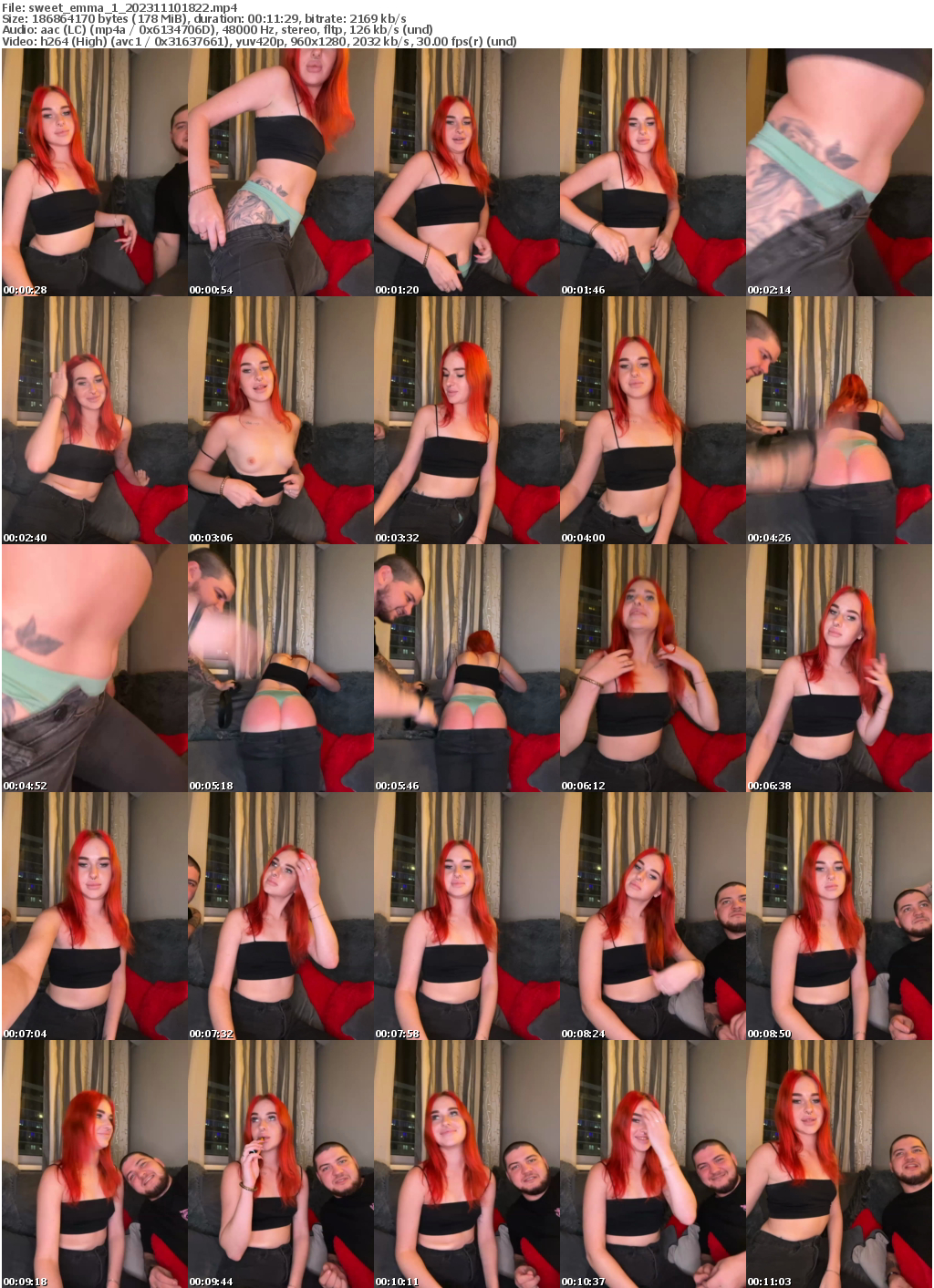 Preview thumb from sweet_emma_1 on 2023-11-10 @ bongacams