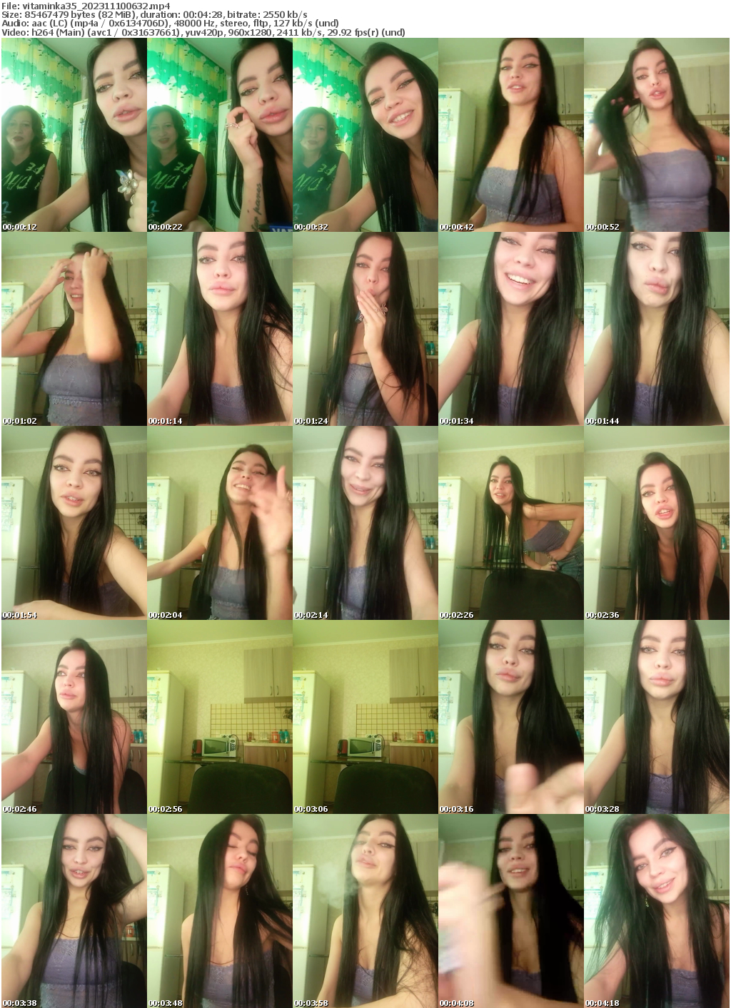 Preview thumb from vitaminka35 on 2023-11-10 @ bongacams