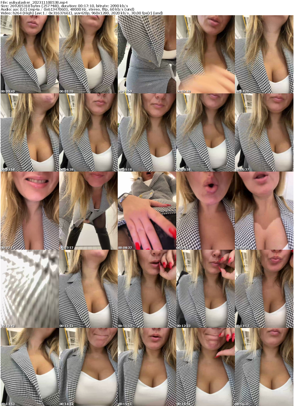 Preview thumb from yuliyalasker on 2023-11-10 @ bongacams