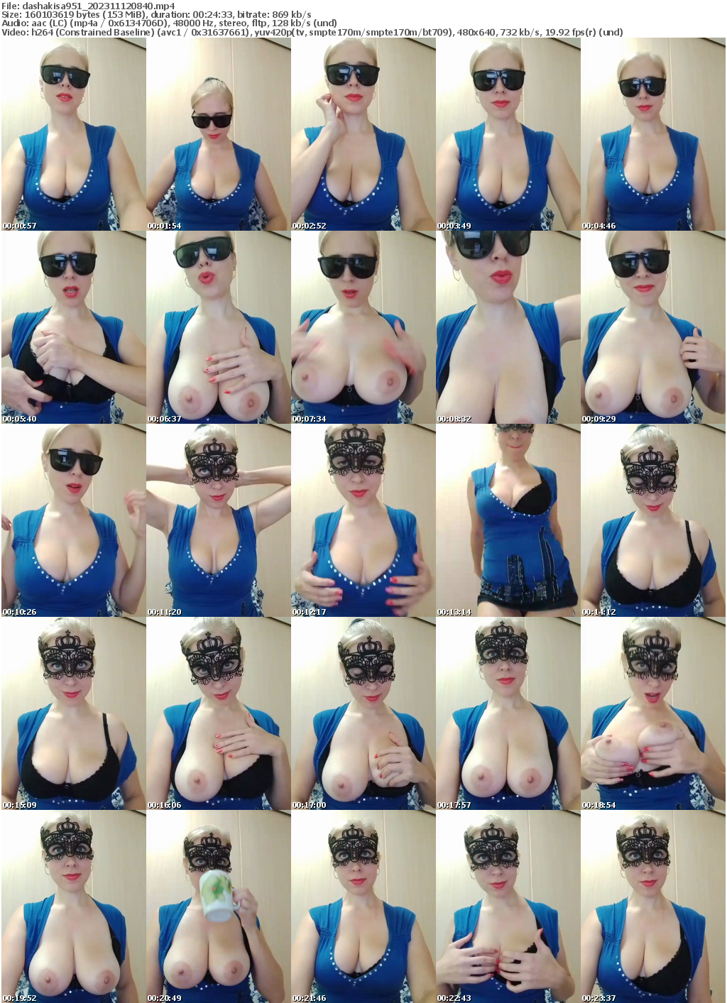 Preview thumb from dashakisa951 on 2023-11-12 @ bongacams