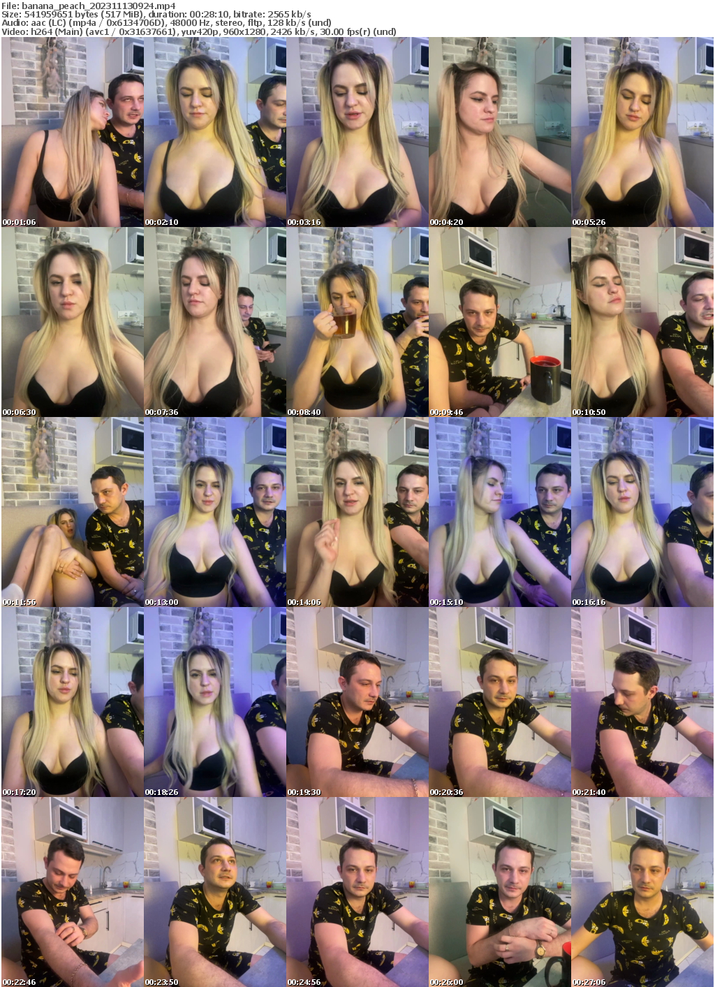 Preview thumb from banana_peach on 2023-11-13 @ bongacams