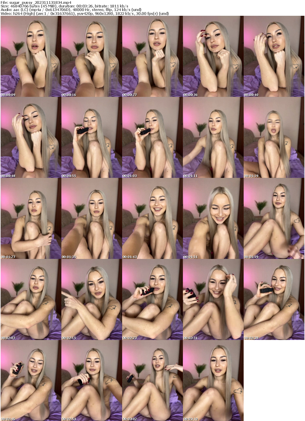 Preview thumb from sugar_pussy on 2023-11-13 @ bongacams