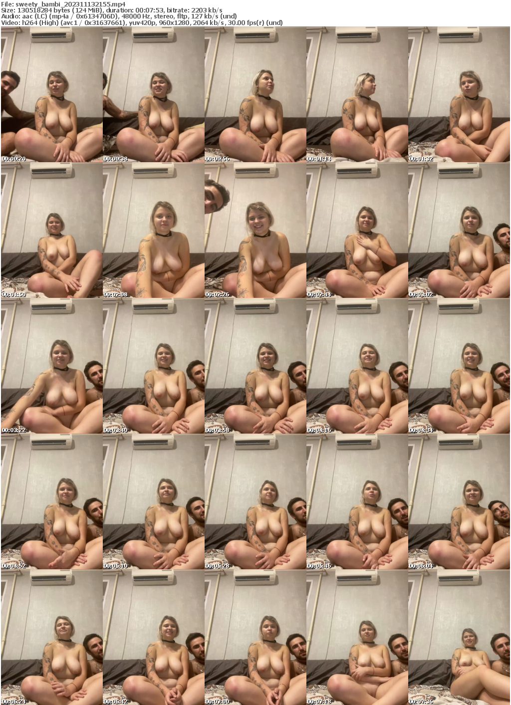 Preview thumb from sweety_bambi on 2023-11-13 @ bongacams