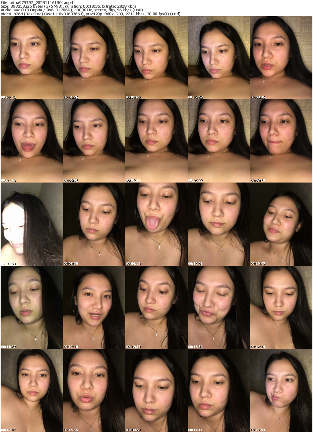 Preview thumb from arina979797 on 2023-11-16 @ bongacams