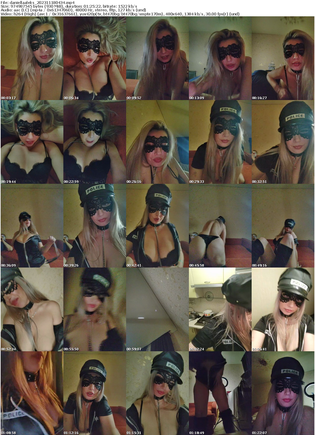 Preview thumb from daniellaaleks on 2023-11-18 @ bongacams