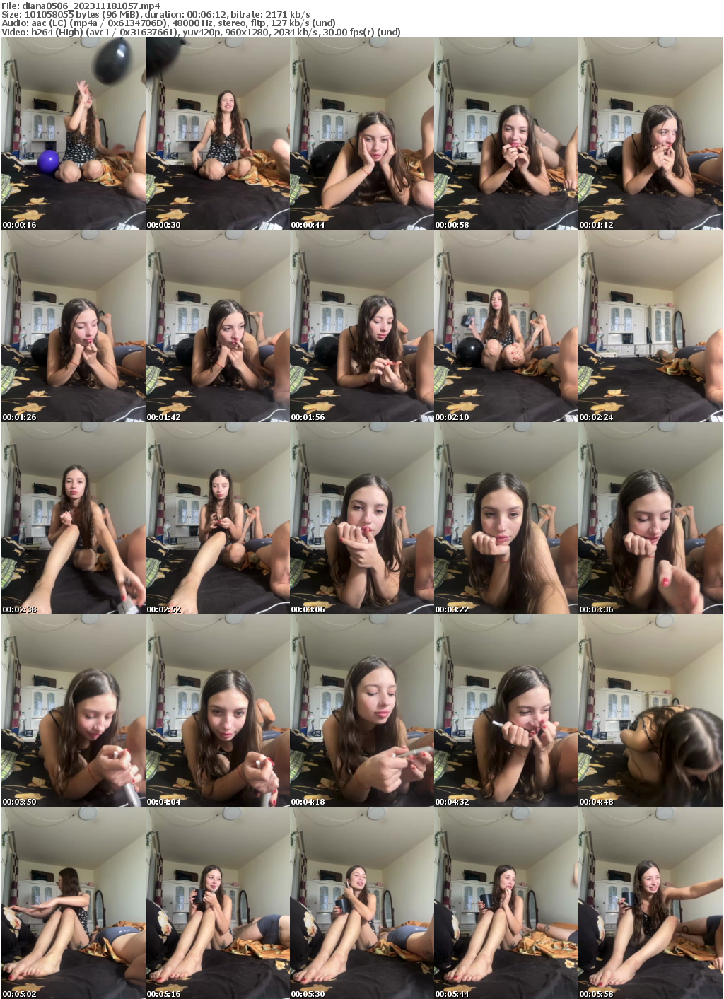 Preview thumb from diana0506 on 2023-11-18 @ bongacams