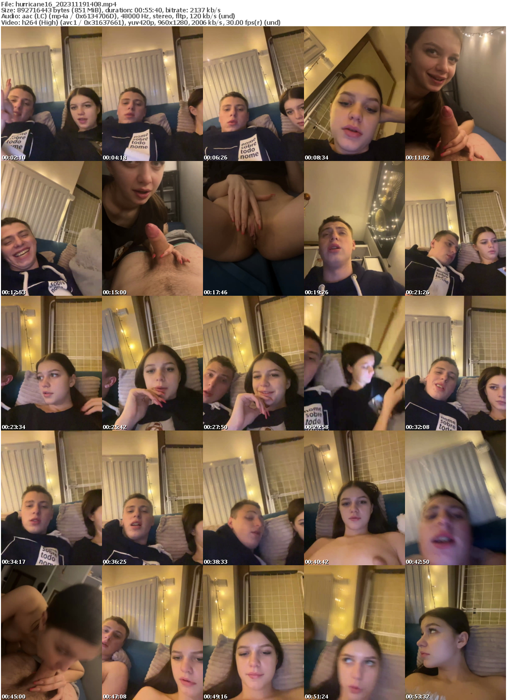 Preview thumb from hurricane16 on 2023-11-19 @ bongacams