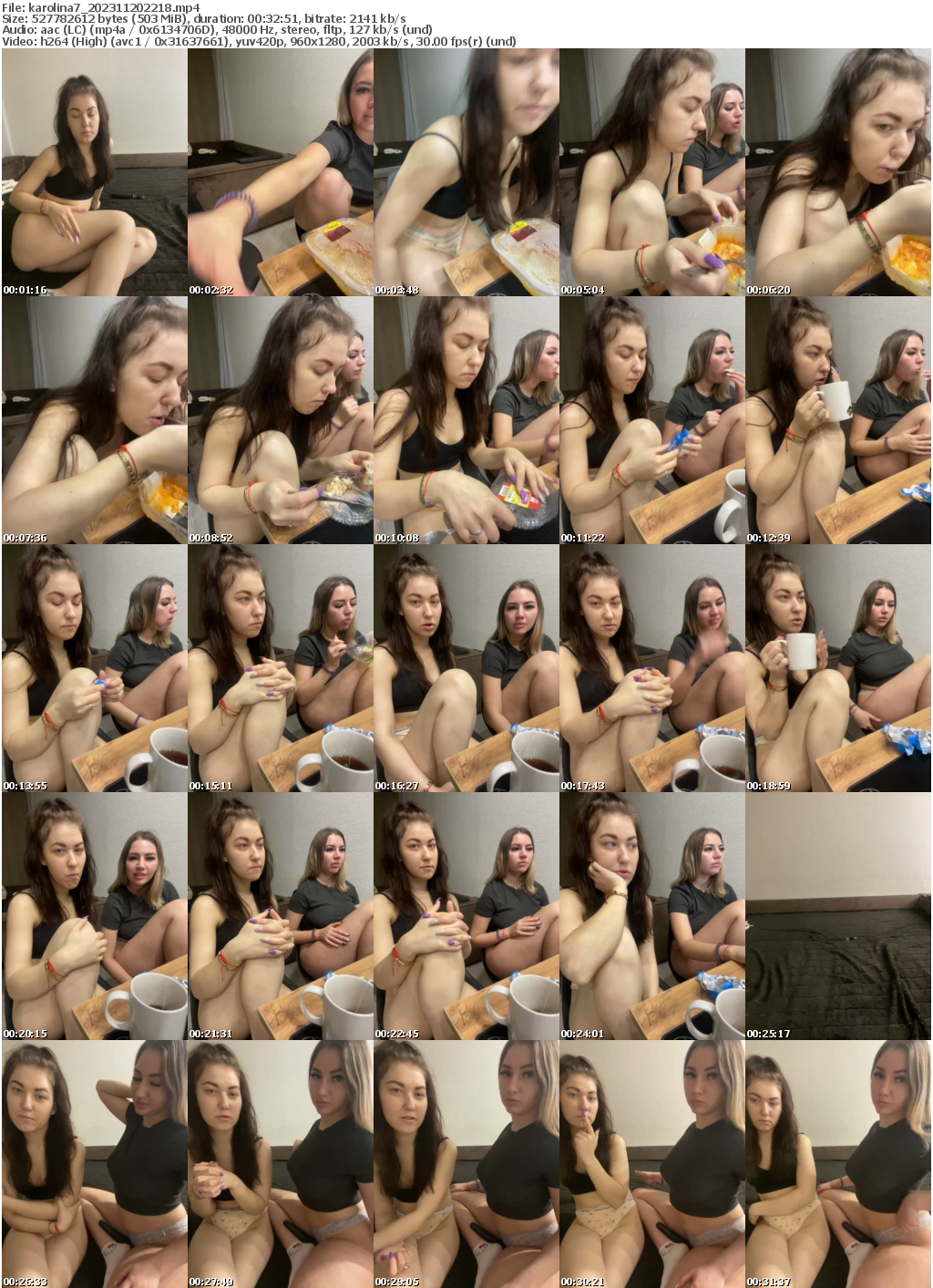 Preview thumb from karolina7 on 2023-11-20 @ bongacams