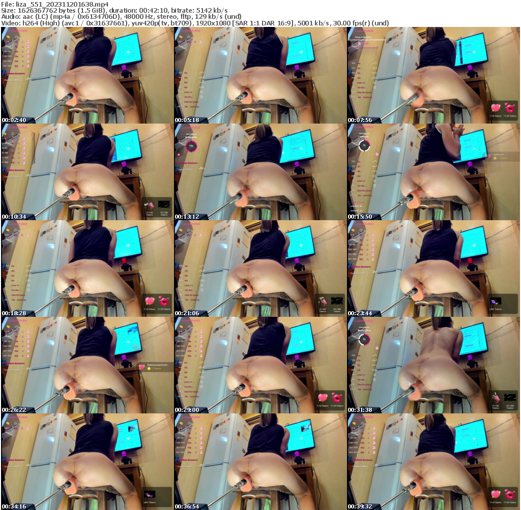 Preview thumb from liza_551 on 2023-11-20 @ bongacams