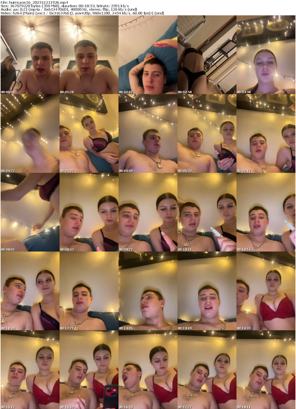 Preview thumb from hurricane16 on 2023-11-21 @ bongacams