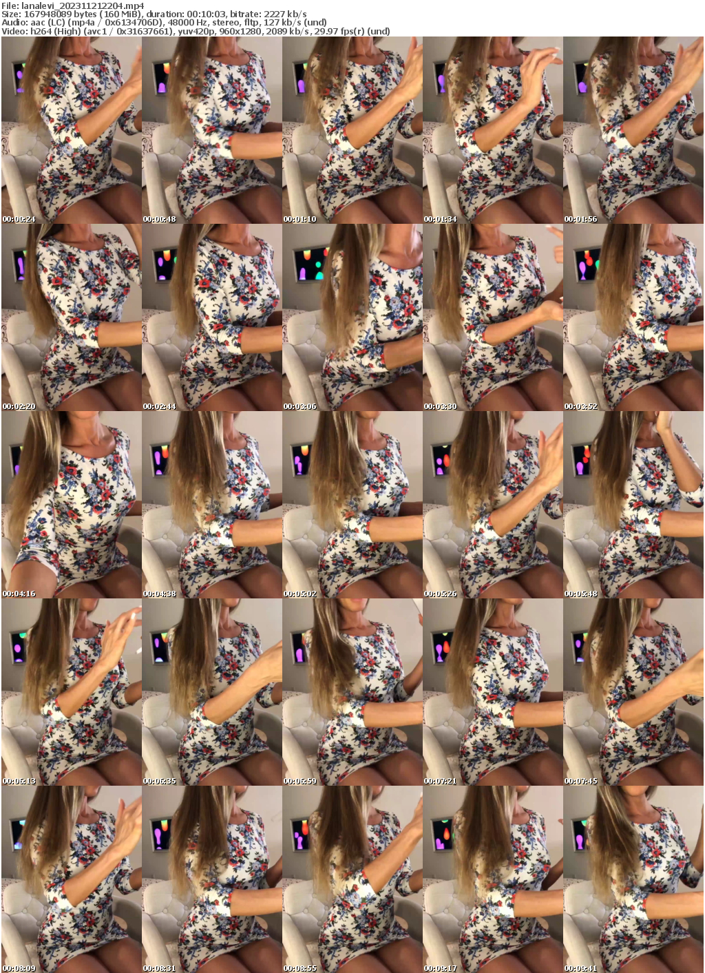 Preview thumb from lanalevi on 2023-11-21 @ bongacams