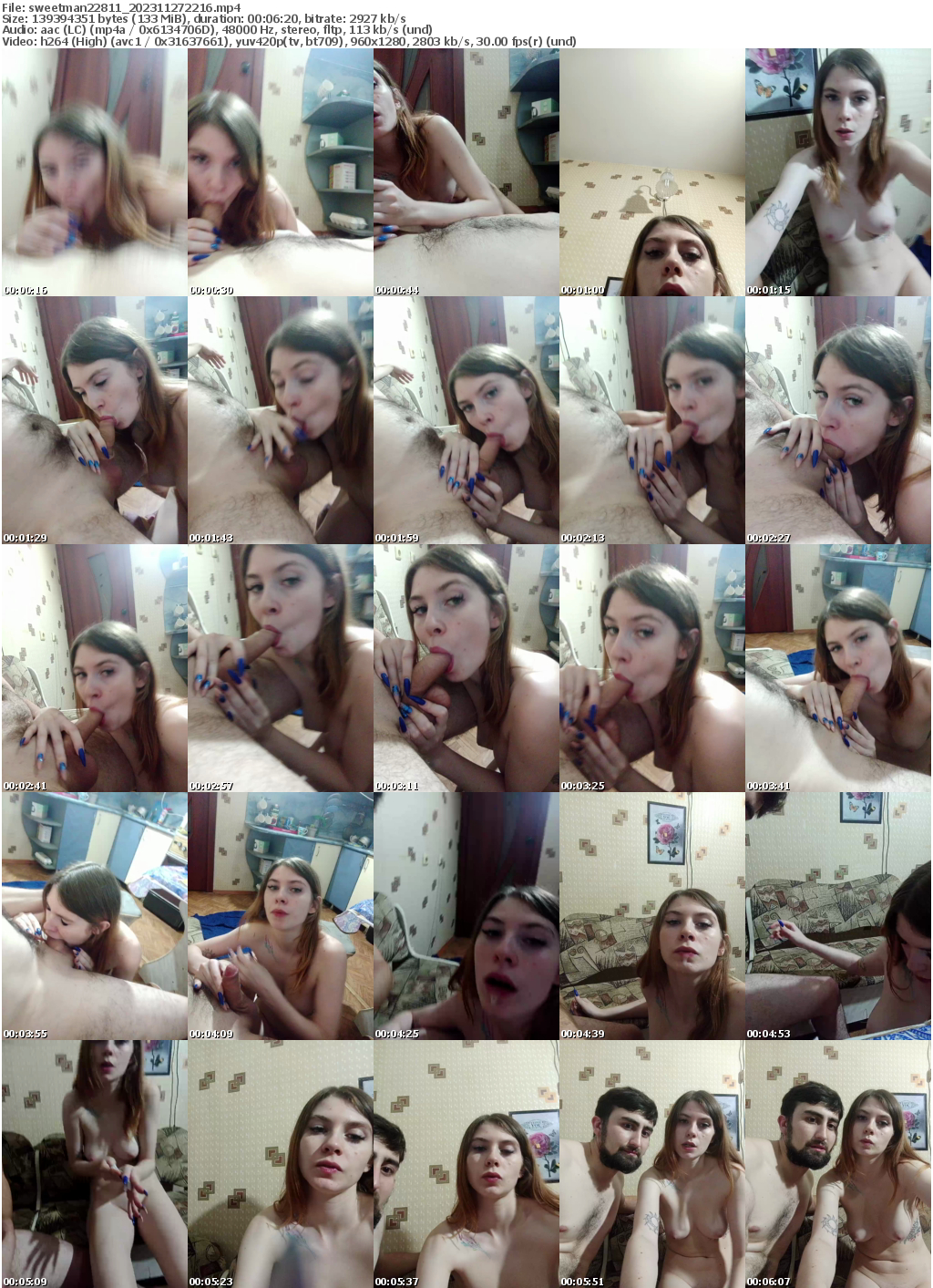 Preview thumb from sweetman22811 on 2023-11-27 @ bongacams