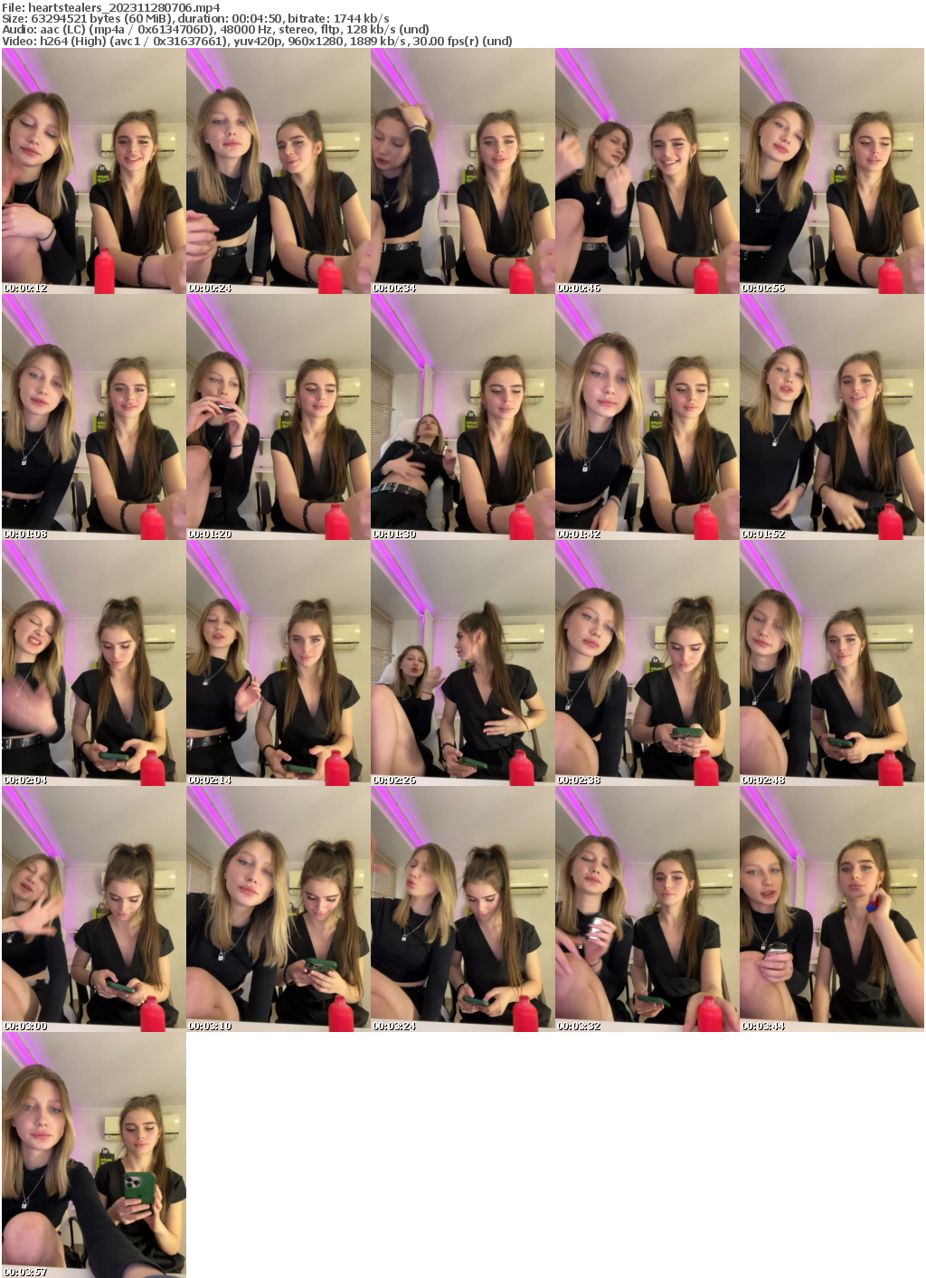 Preview thumb from heartstealers on 2023-11-28 @ bongacams