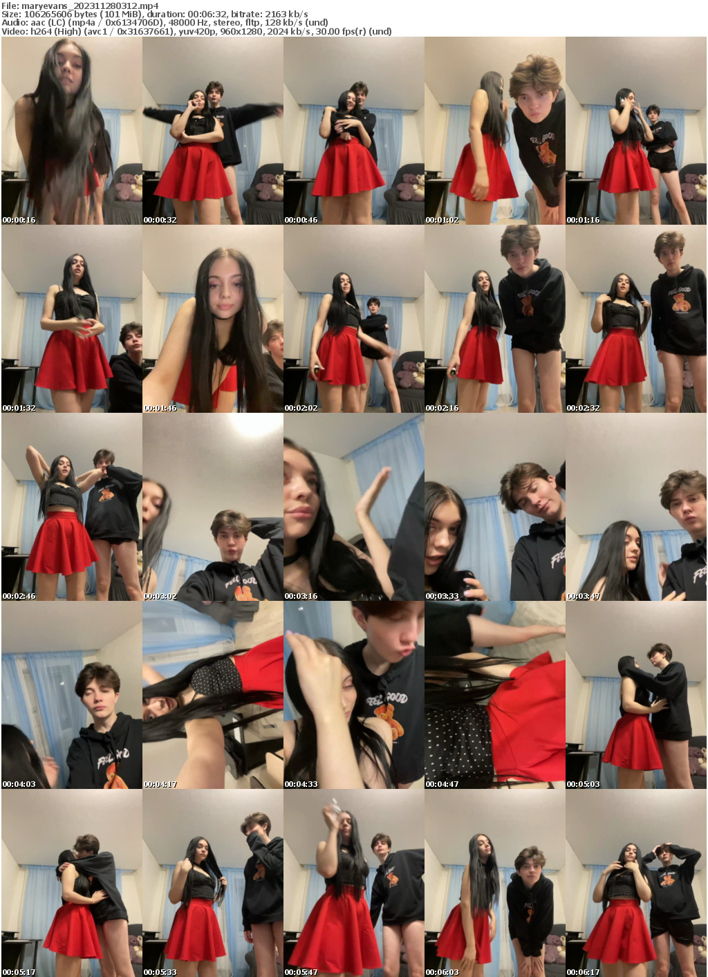 Preview thumb from maryevans on 2023-11-28 @ bongacams