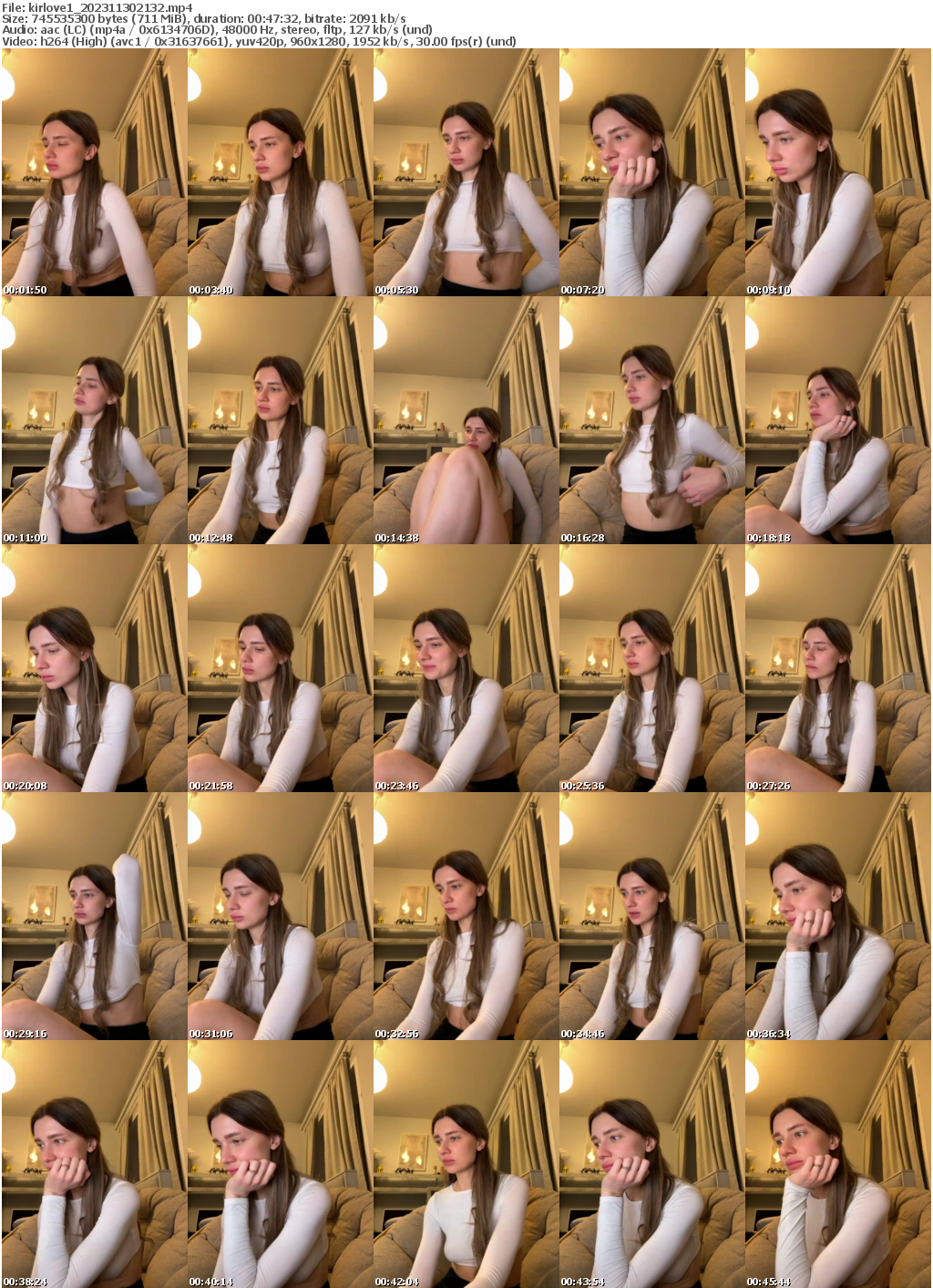 Preview thumb from kirlove1 on 2023-11-30 @ bongacams