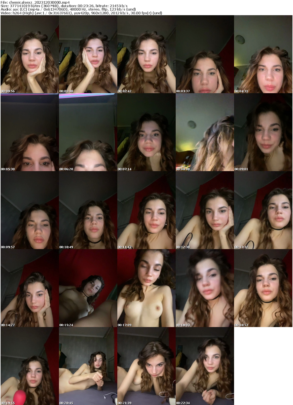 Preview thumb from chemicalsexz on 2023-12-03 @ bongacams