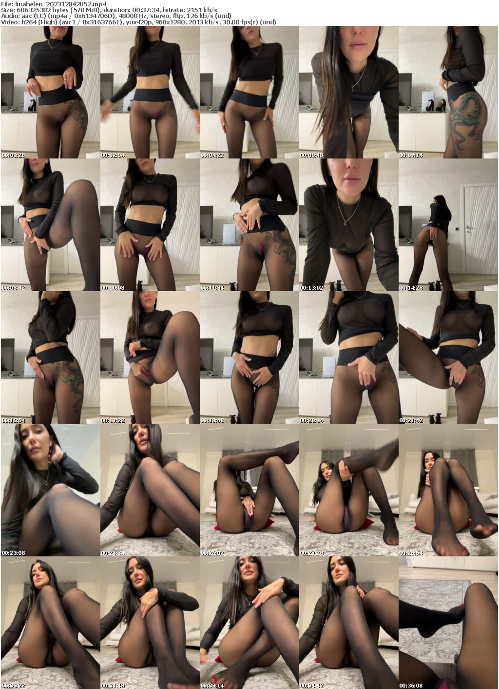 Preview thumb from linahelen on 2023-12-04 @ bongacams