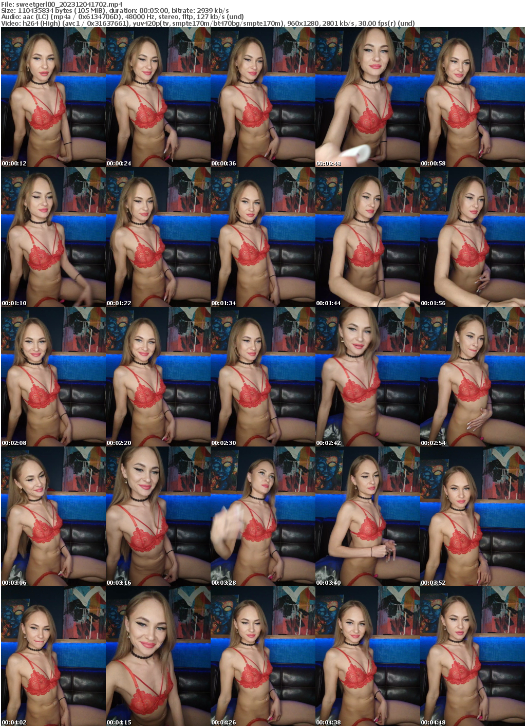 Preview thumb from sweetgerl00 on 2023-12-04 @ bongacams