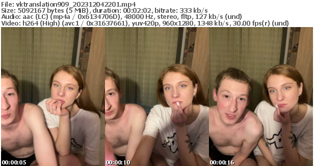 Preview thumb from vktranslation909 on 2023-12-04 @ bongacams