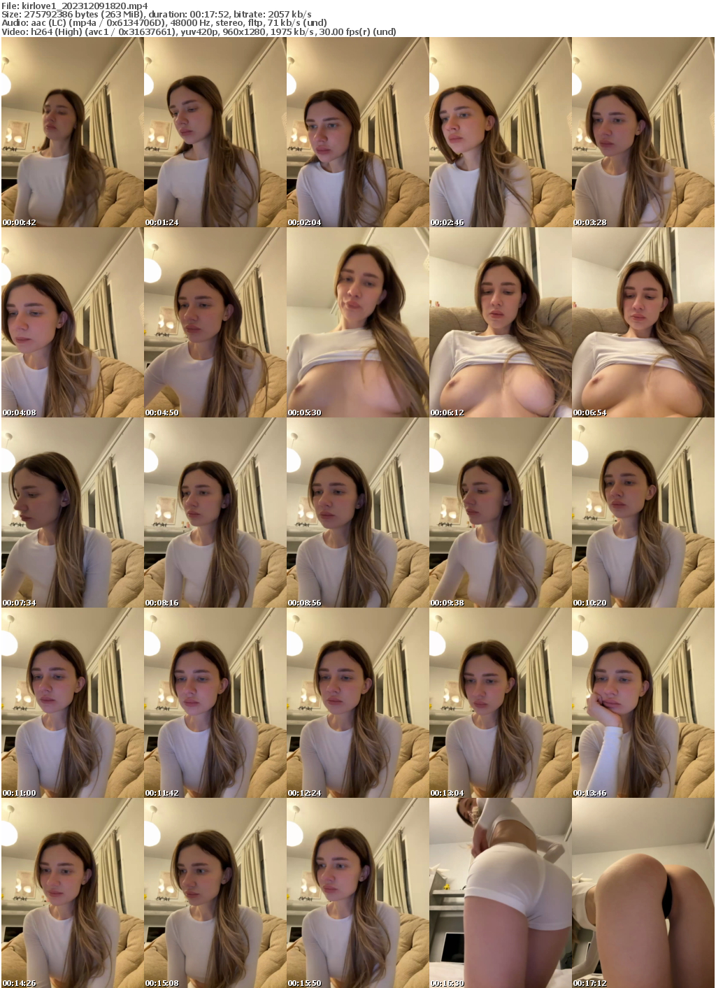 Preview thumb from kirlove1 on 2023-12-09 @ bongacams