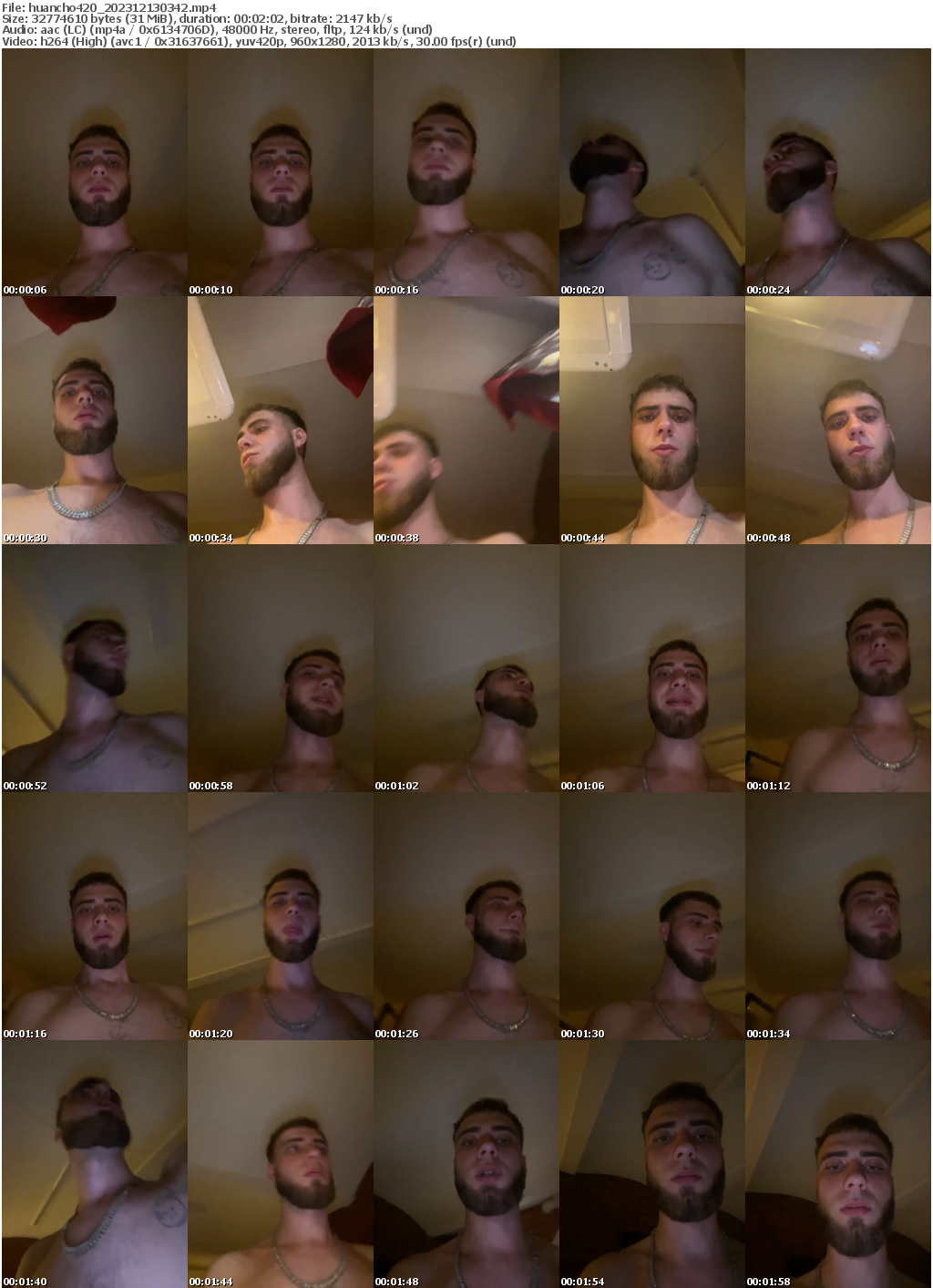 Preview thumb from huancho420 on 2023-12-13 @ bongacams