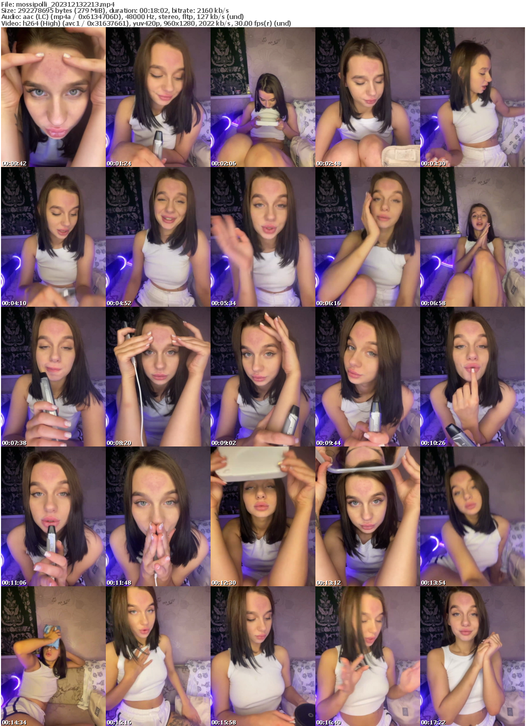 Preview thumb from mossipolli on 2023-12-13 @ bongacams