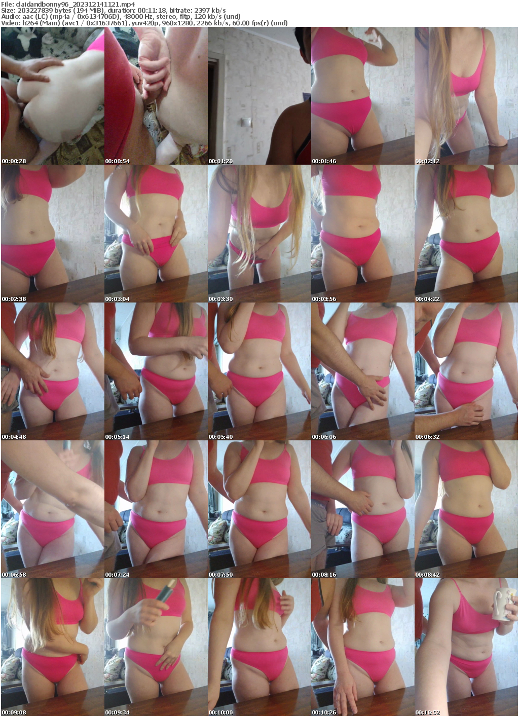 Preview thumb from claidandbonny96 on 2023-12-14 @ bongacams