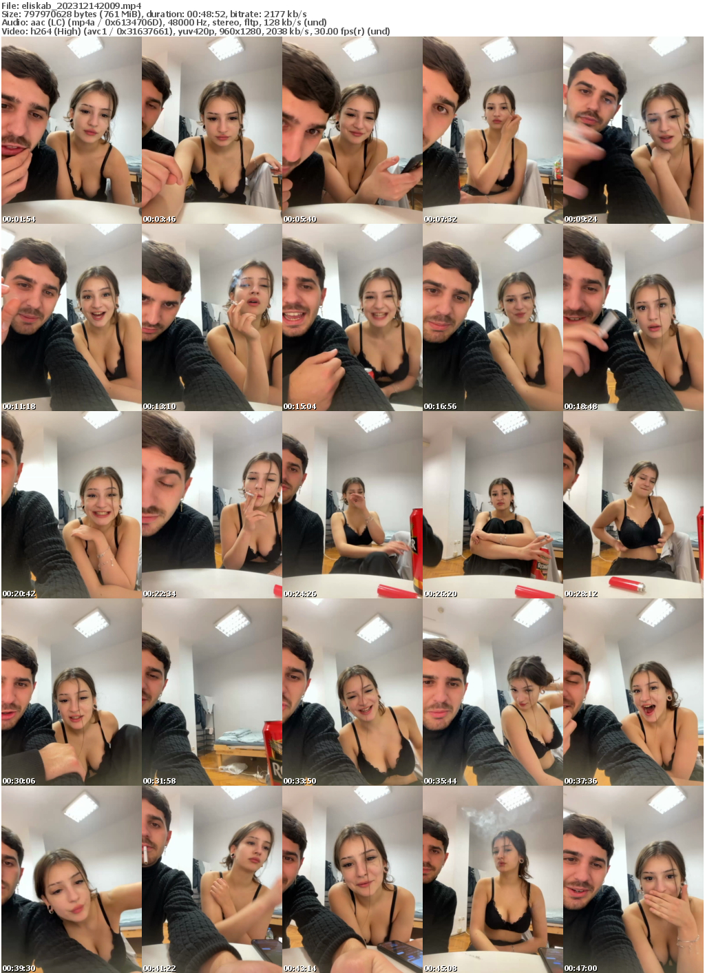 Preview thumb from eliskab on 2023-12-14 @ bongacams