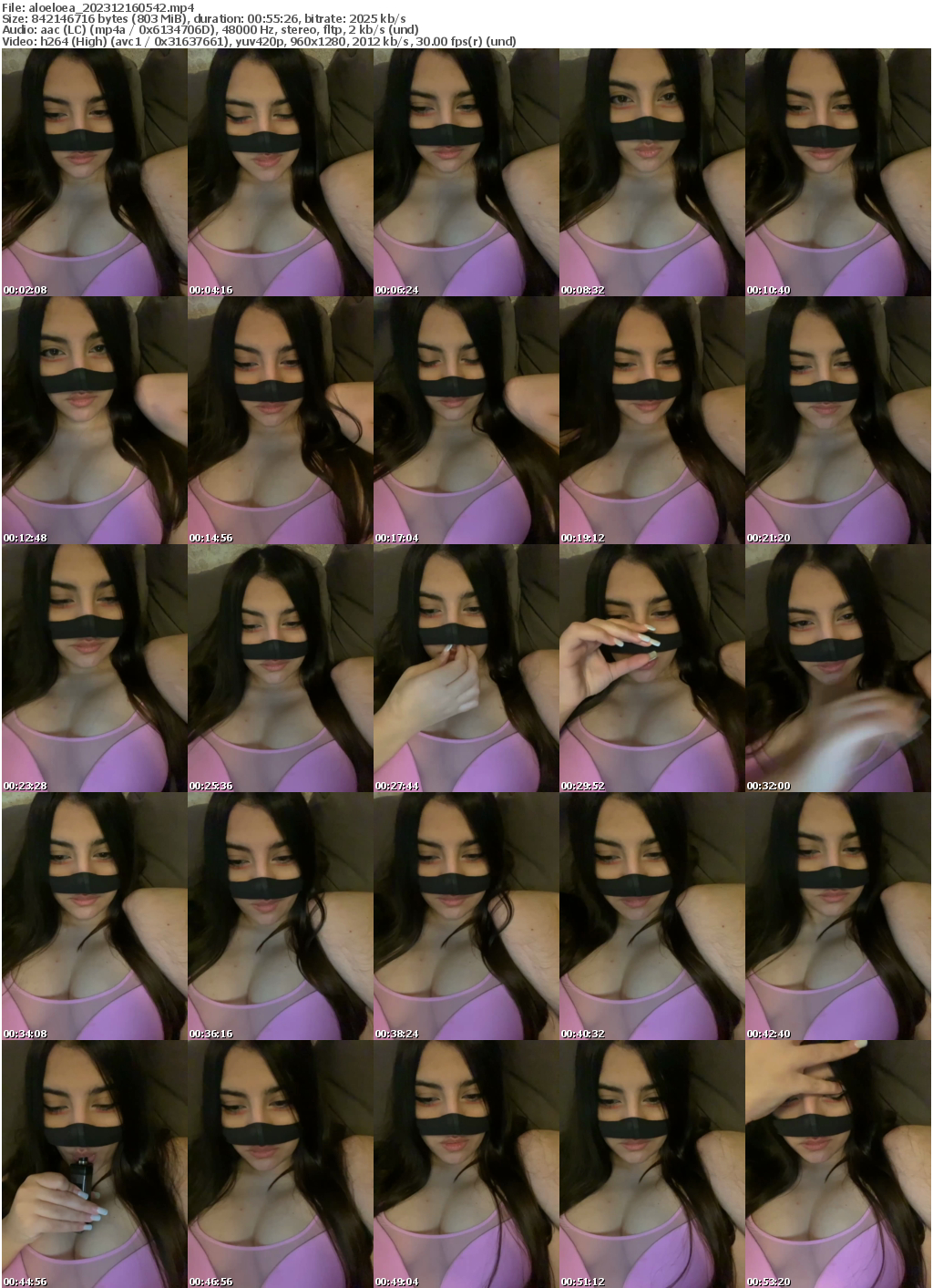 Preview thumb from aloeloea on 2023-12-16 @ bongacams