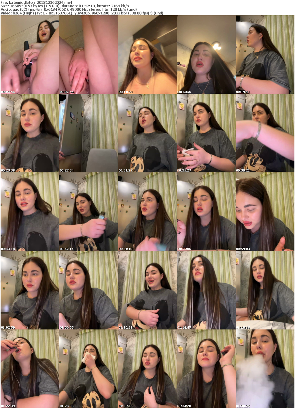 Preview thumb from katemiddleton on 2023-12-16 @ bongacams