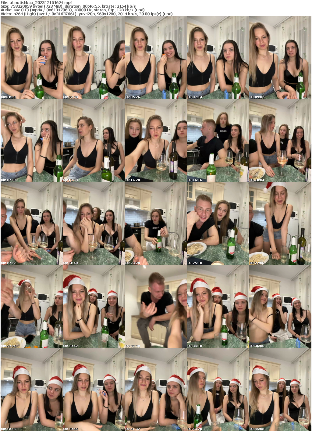 Preview thumb from utiputishkaa on 2023-12-16 @ bongacams