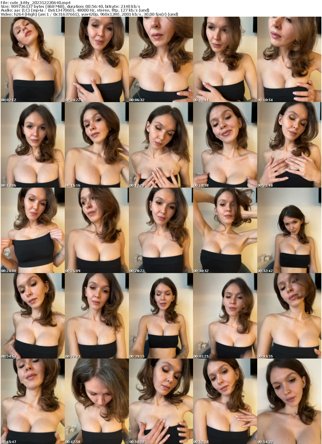 Preview thumb from cute_kitty on 2023-12-22 @ bongacams