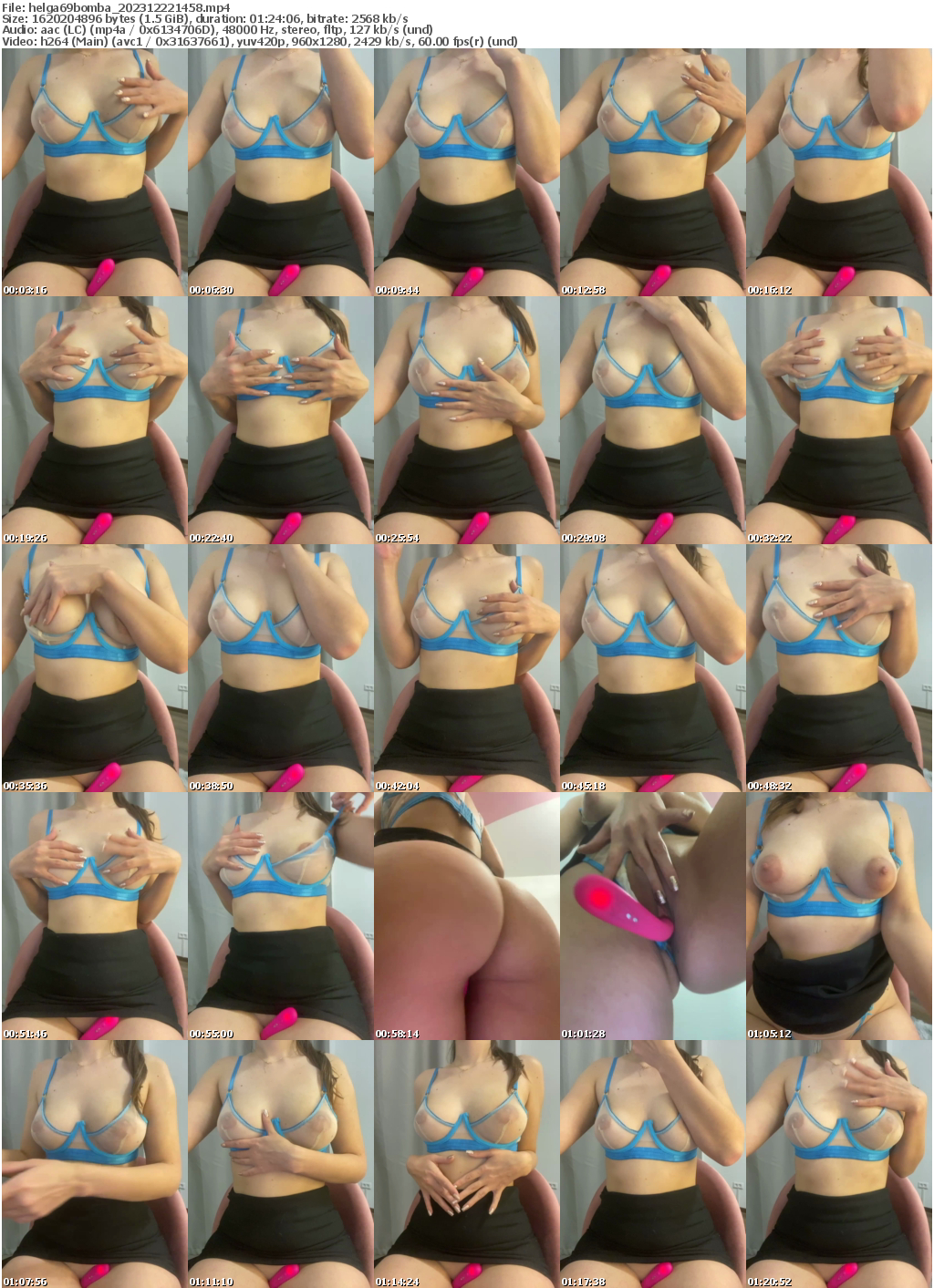 Preview thumb from helga69bomba on 2023-12-22 @ bongacams