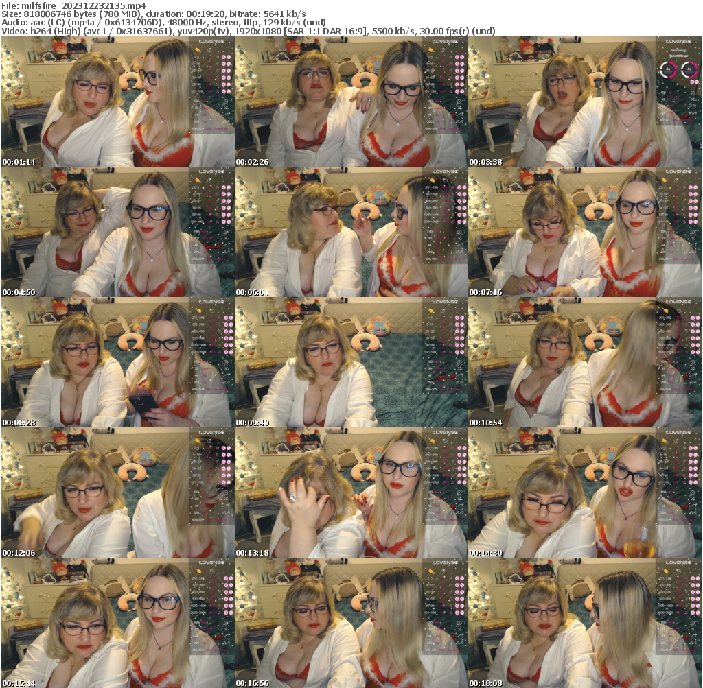 Preview thumb from milfsfire on 2023-12-23 @ bongacams