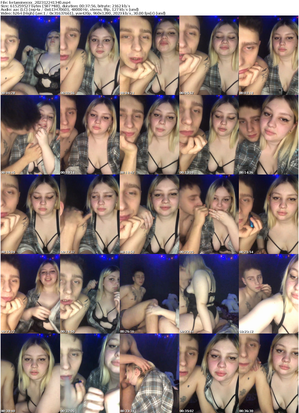 Preview thumb from ketaminexxx on 2023-12-24 @ bongacams